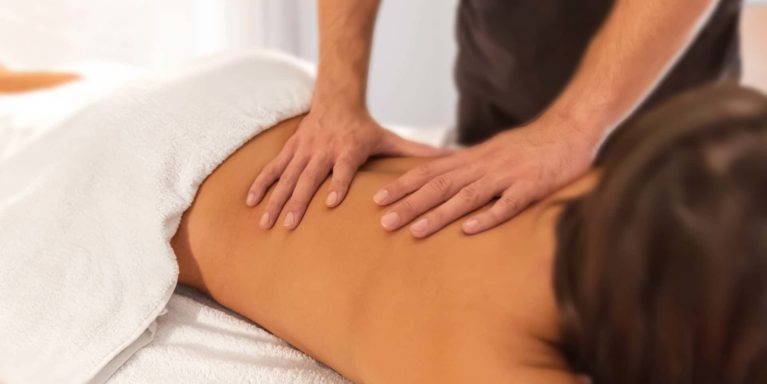 rücken massage