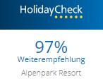 Alpenpark Resort-HolidayCheck-Bewertung