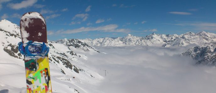 Snowboarden in Seefeld - Alpen Tirols
