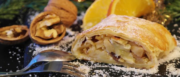 Apfelstrudel - Traditionelle Küche im Alpenpark